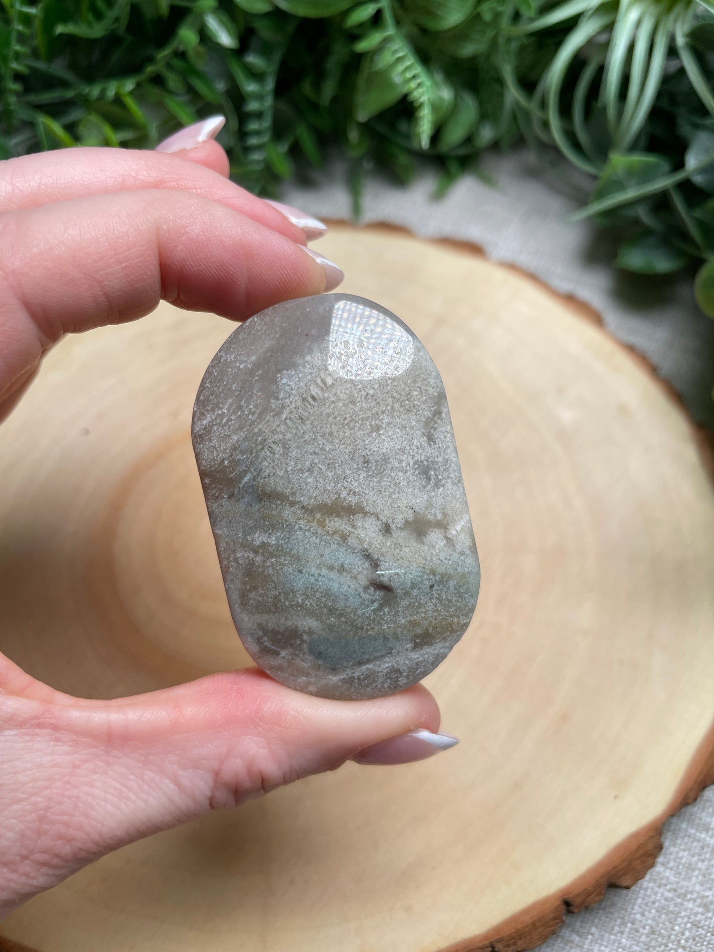 Ocean Jasper Palm Stone