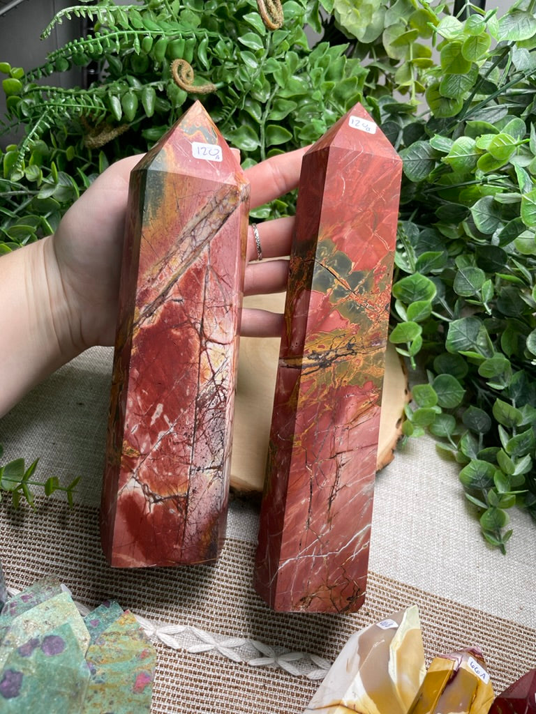 XL Mookaite Jasper Tower