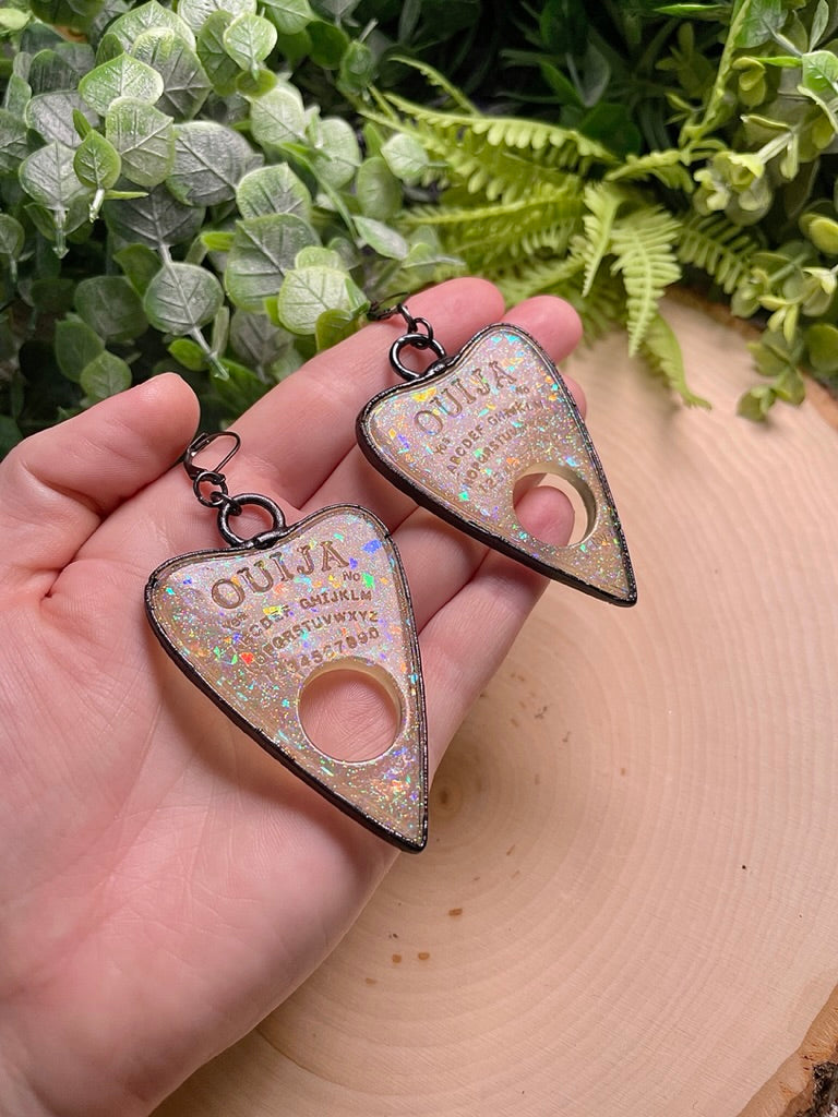 Resin Planchette Earrings