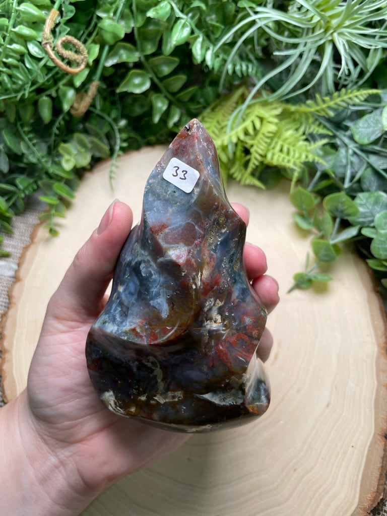 Ocean Jasper Flame