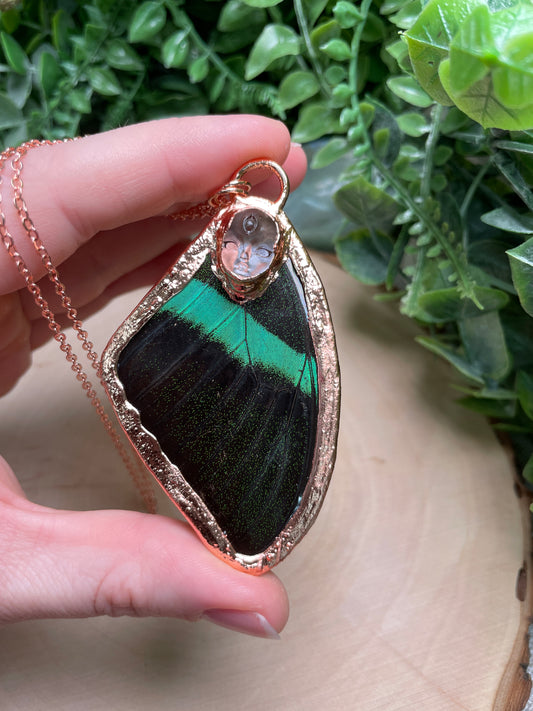 Goddess Butterfly Wing Necklace