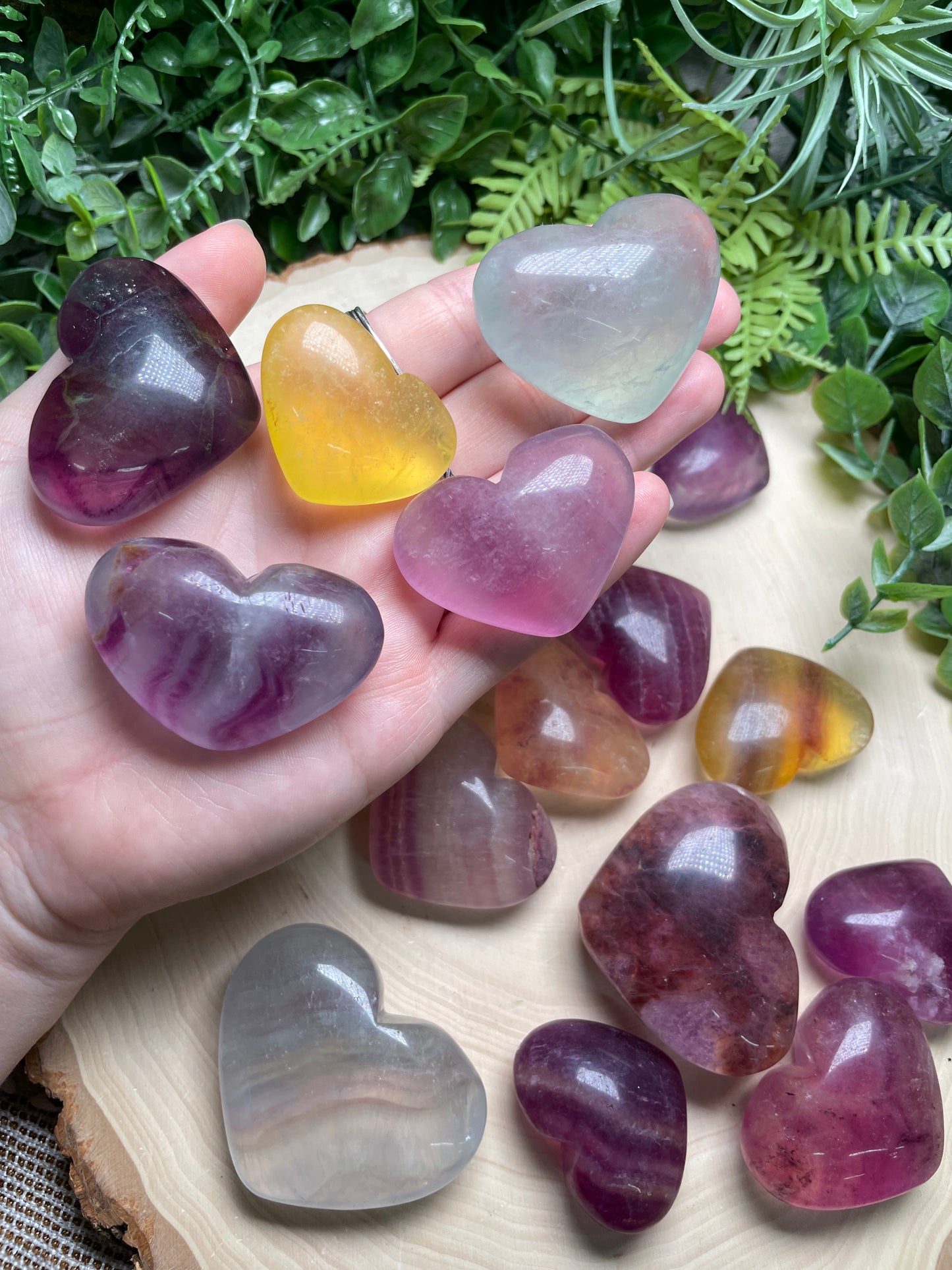 Fluorite Heart