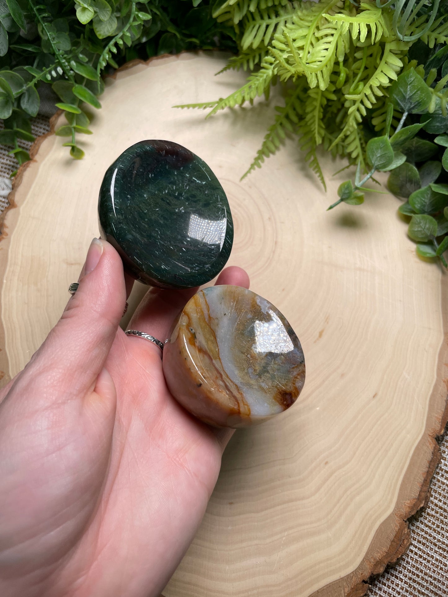 Moss Agate Mini Bowl