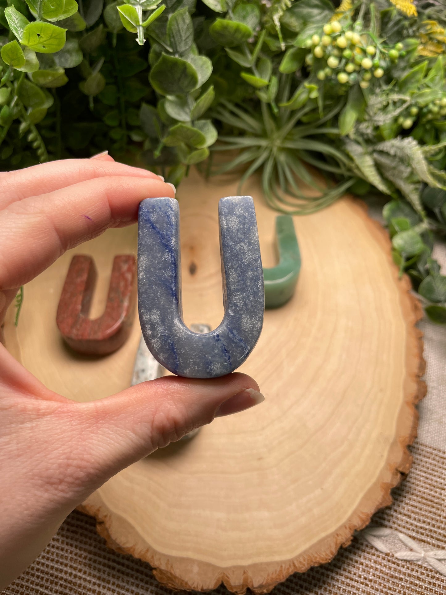 Crystal Letter "U"