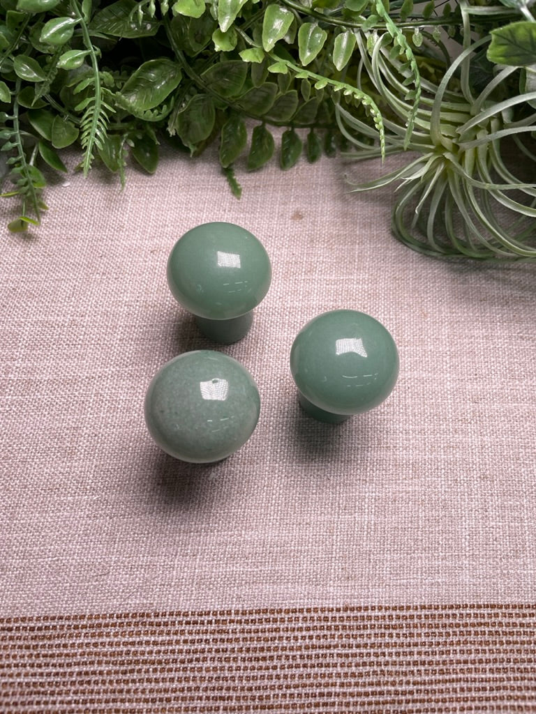 Green Aventurine Mushroom