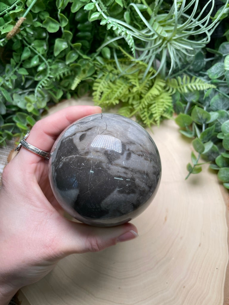 Volcano Agate Sphere