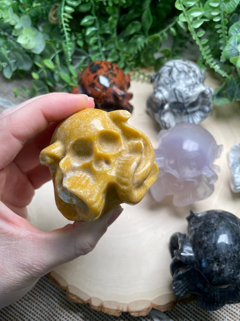 Crystal Cthulhu Skull