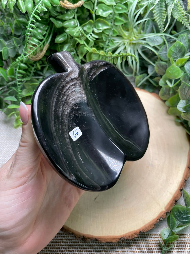 Obsidian Apple Dish