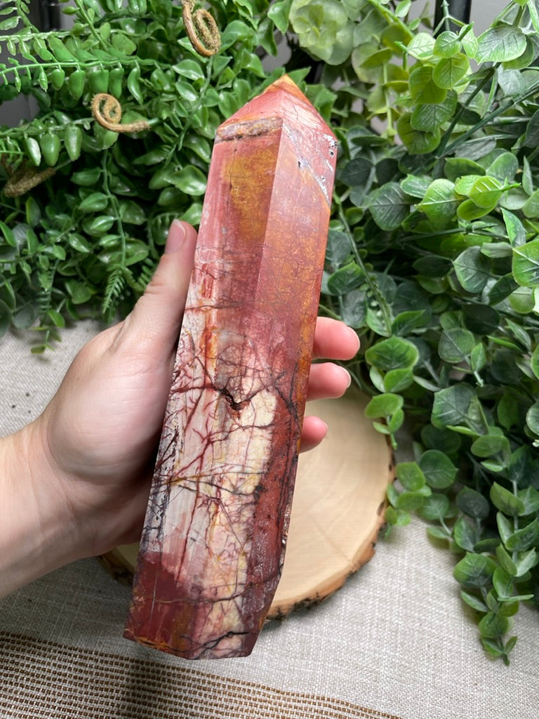 XL Mookaite Jasper Tower