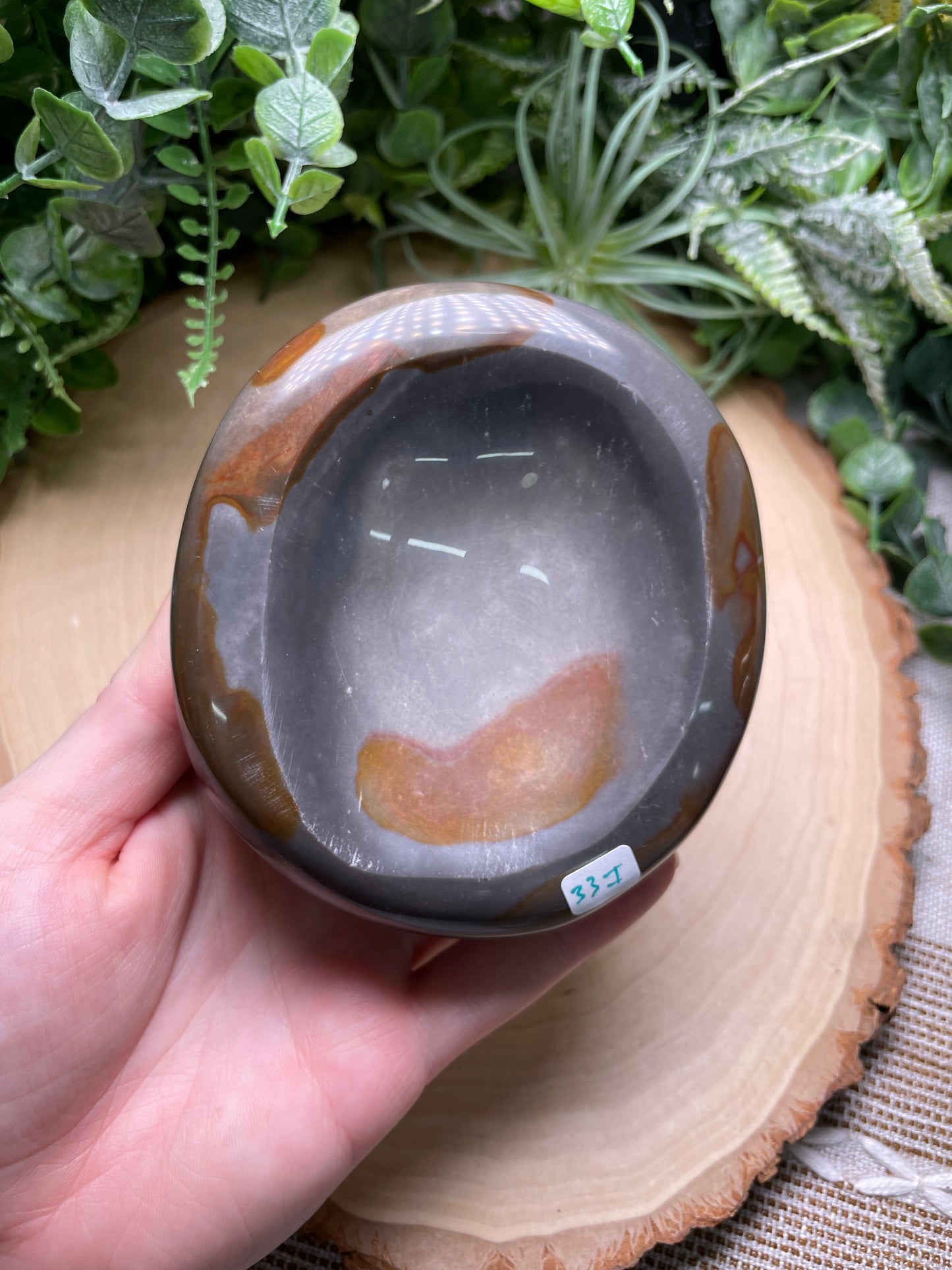 Polychrome Jasper Bowl