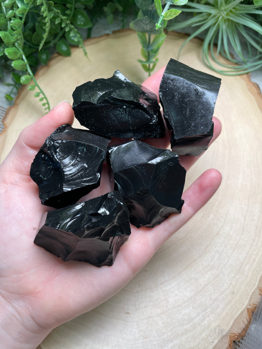 Obsidian Raw Stone
