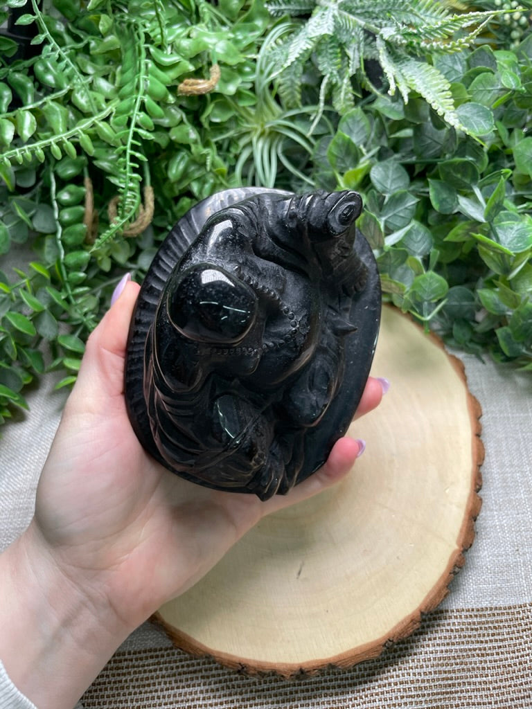 Obsidian Buddha