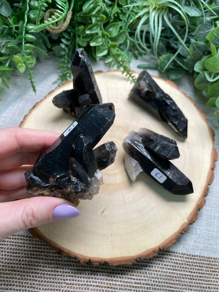 Smoky Quartz Cluster