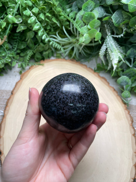 Indigo Gabbro Sphere