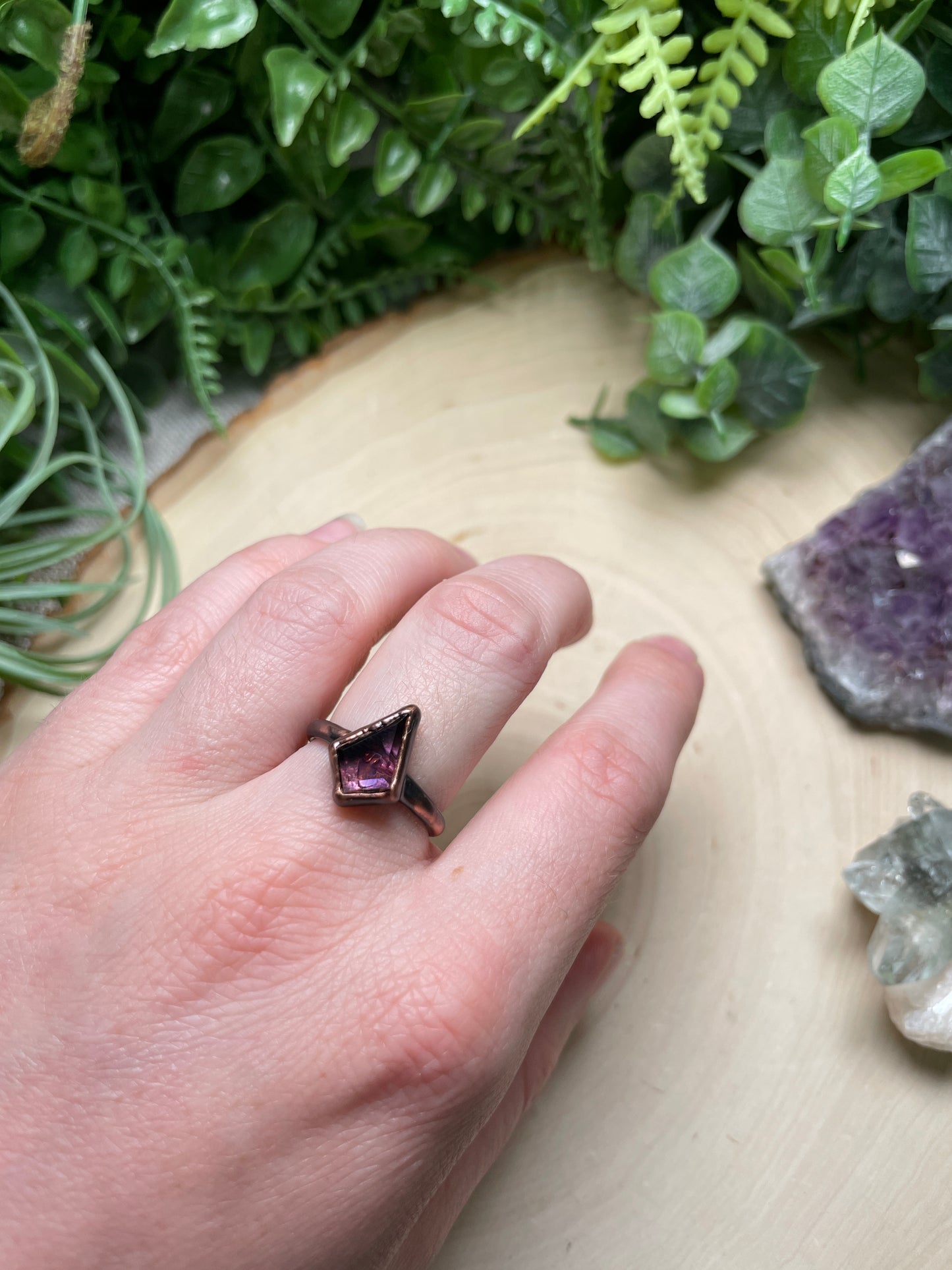 Amethyst Ring Size 6.5