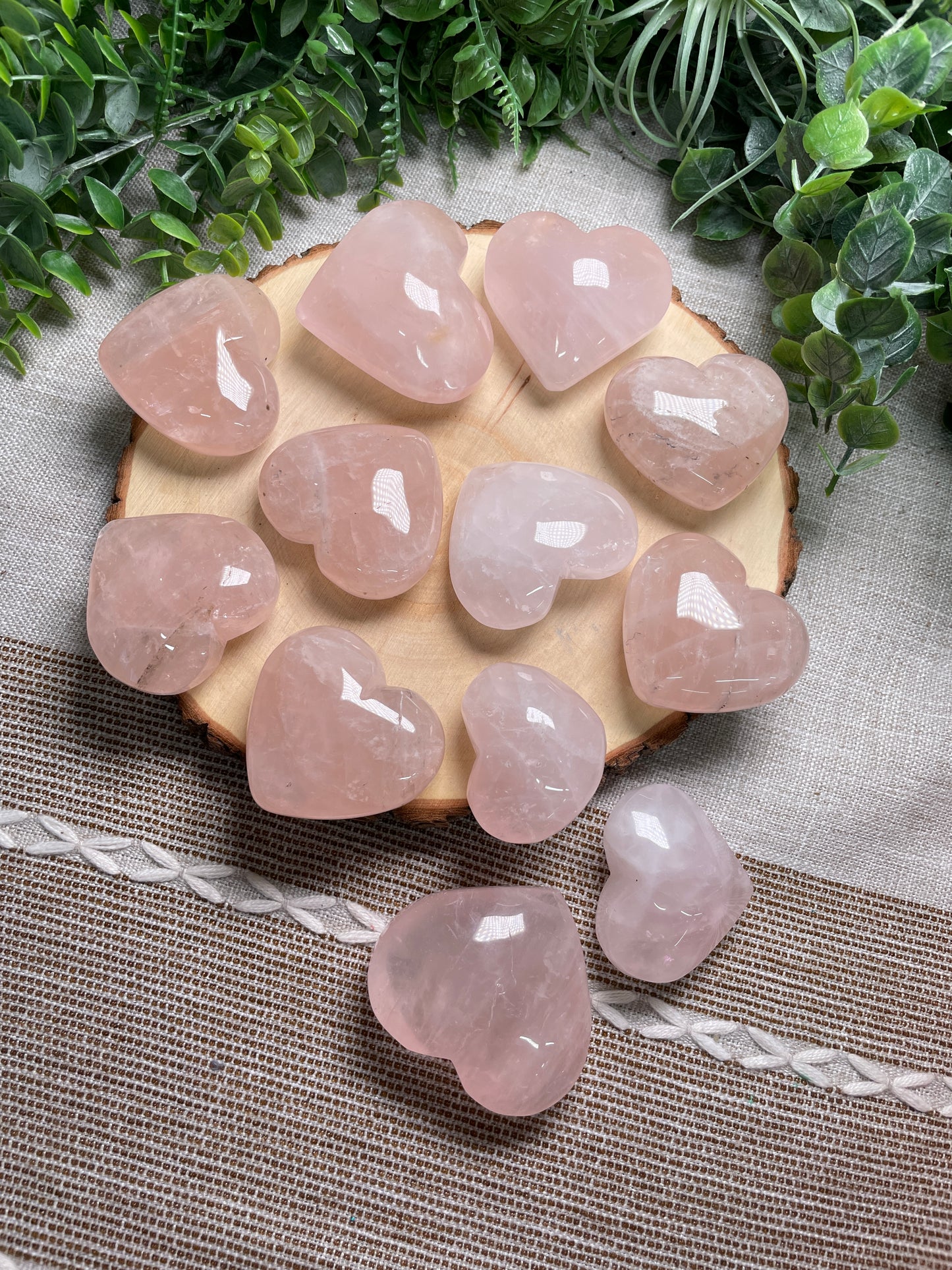 Rose Quartz Heart