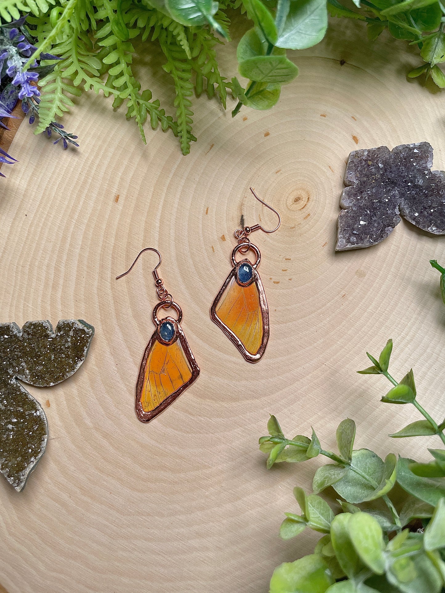 Solstice Butterfly Wing Earrings