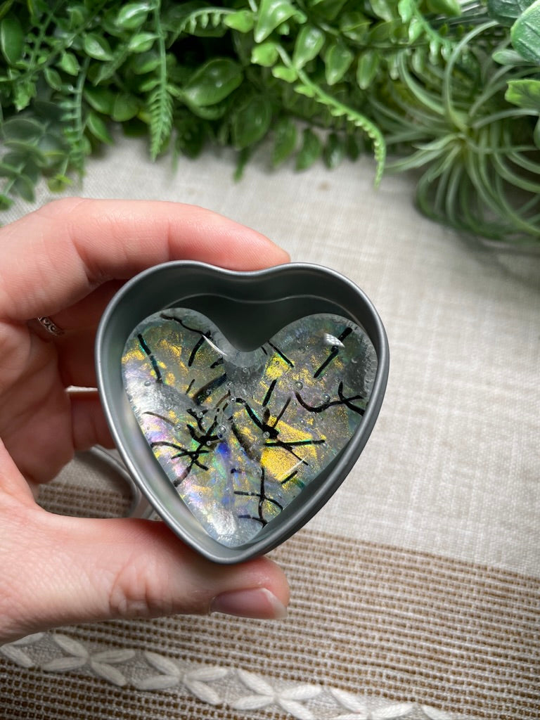 Glass Heart with Box