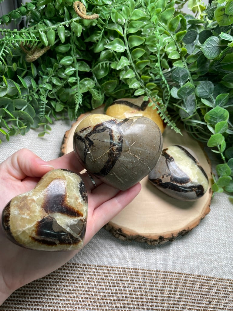 Septarian Heart