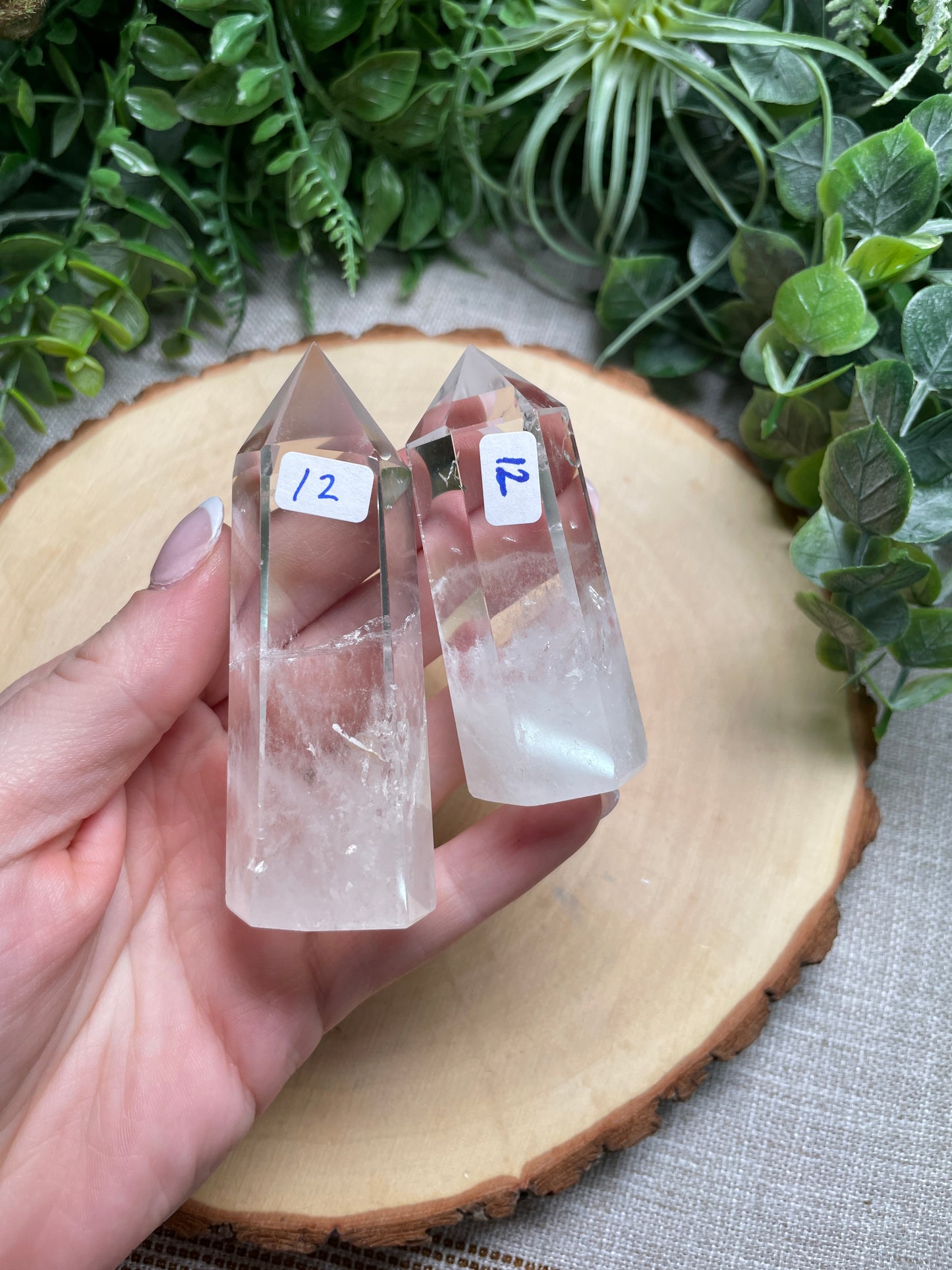 Clear Quartz Tower