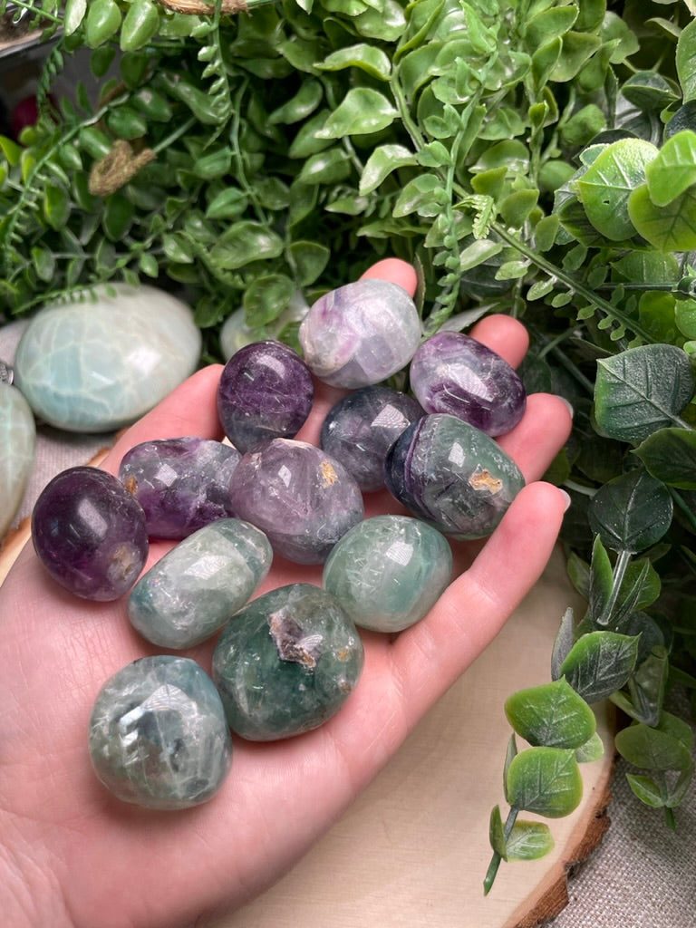 Rainbow Fluorite Tumble