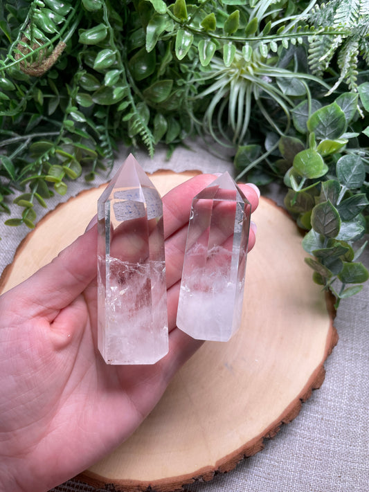 Clear Quartz Tower