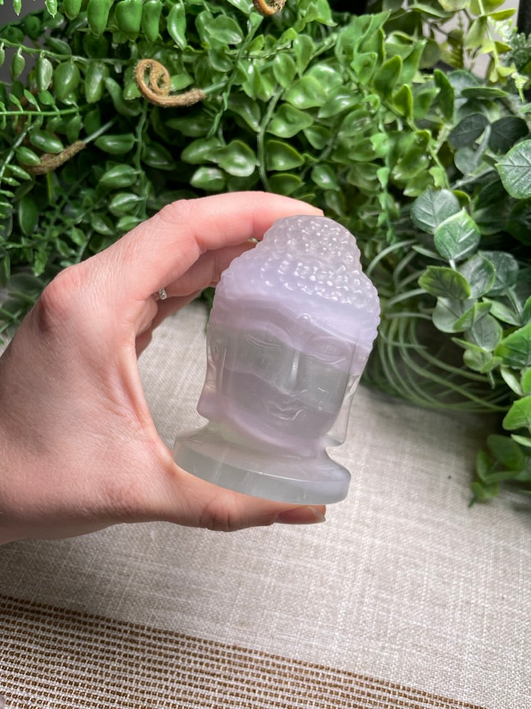 Fluorite Buddha