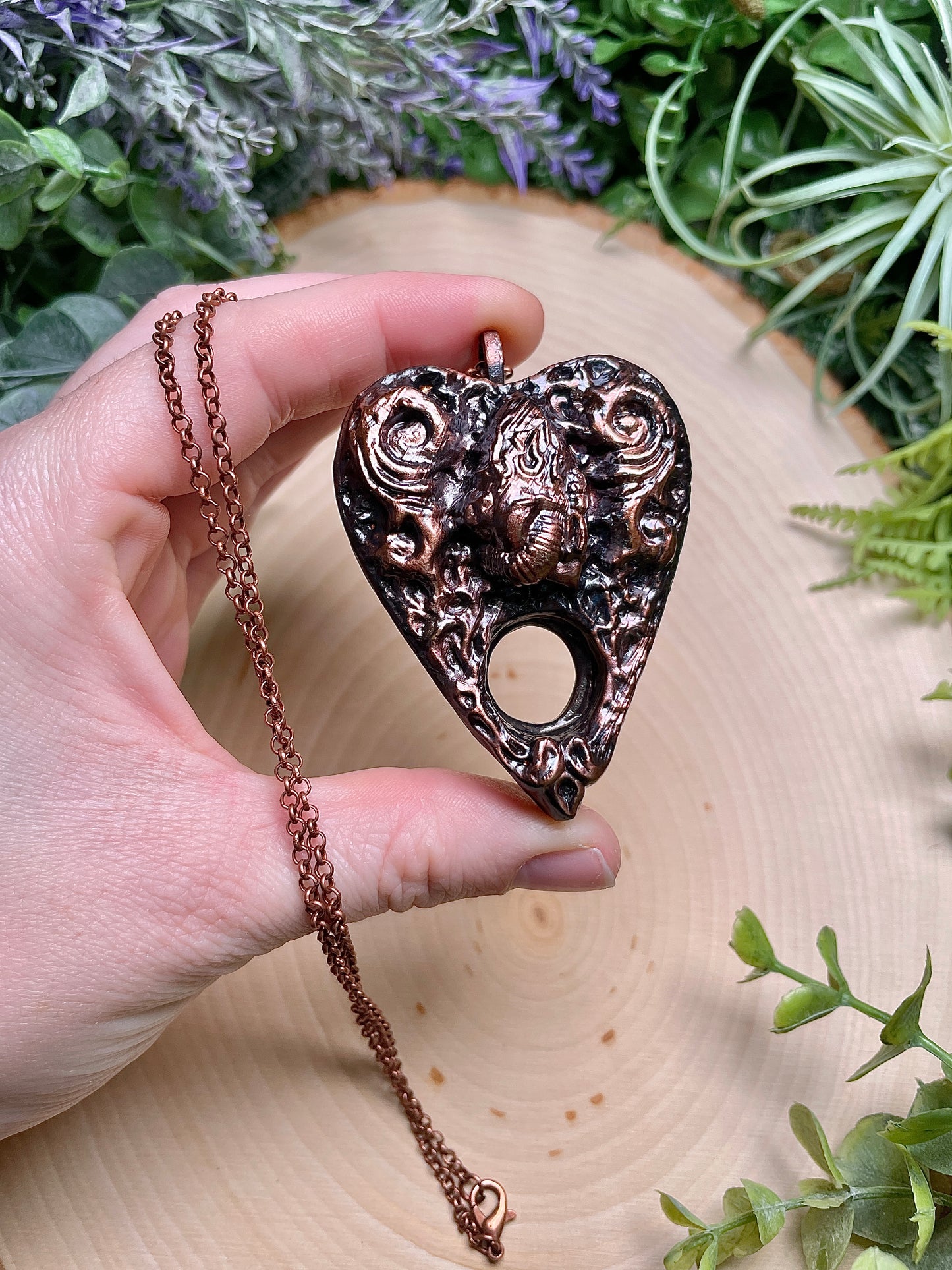 Heart Planchette Necklace