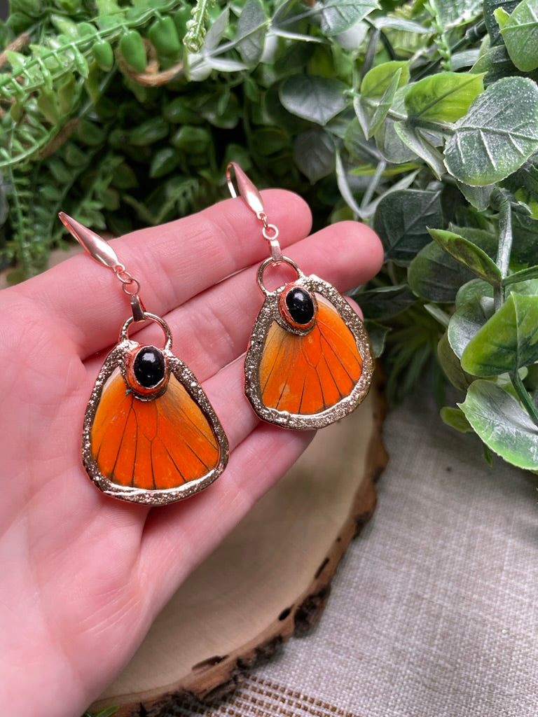 Pietersite Butterfly Wing Earrings