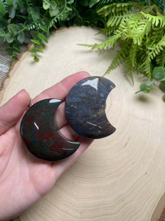 Moss Agate Moon