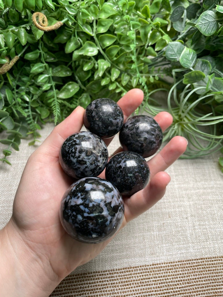 Indigo Gabbro Sphere