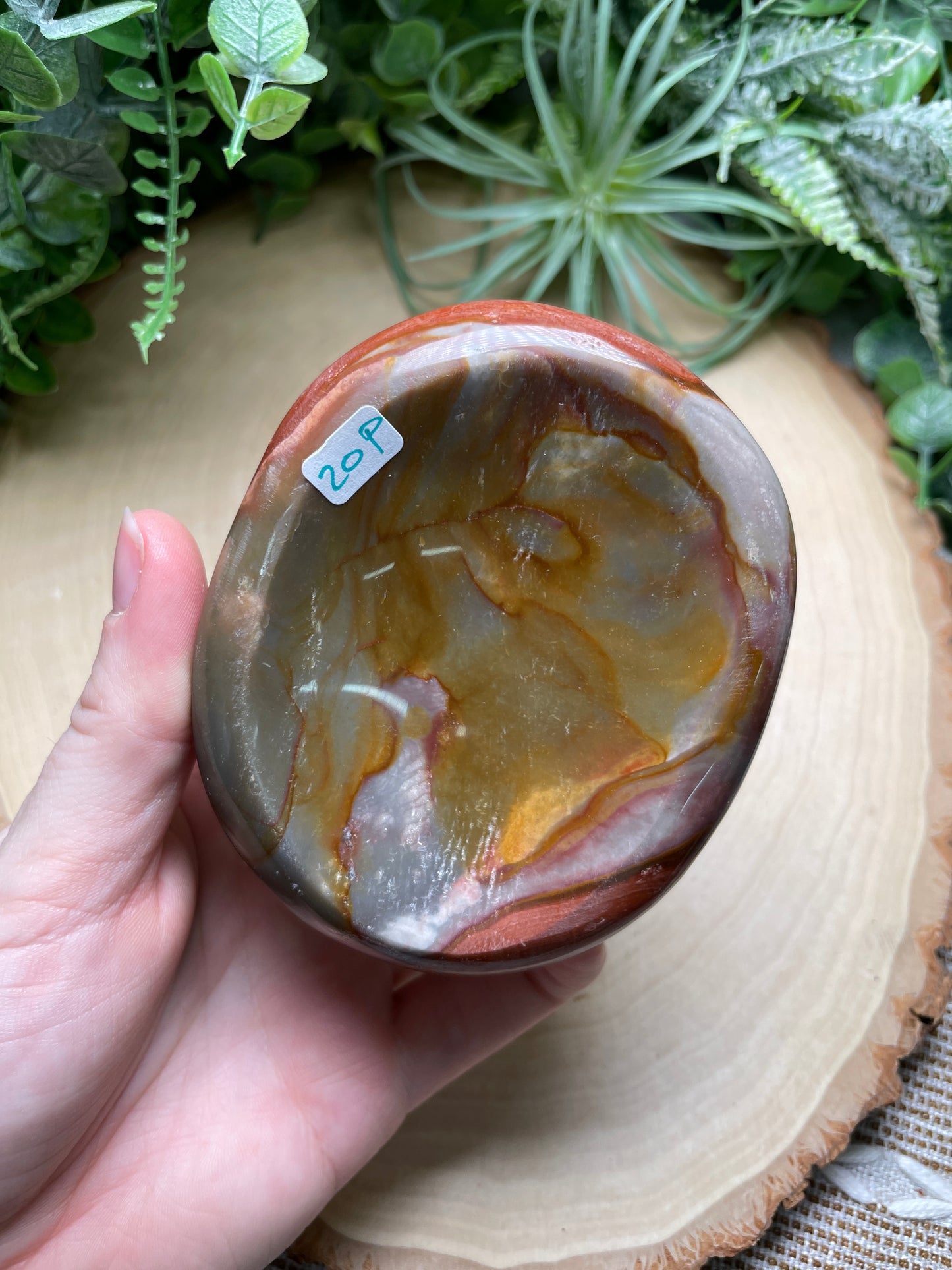 Polychrome Jasper Bowl