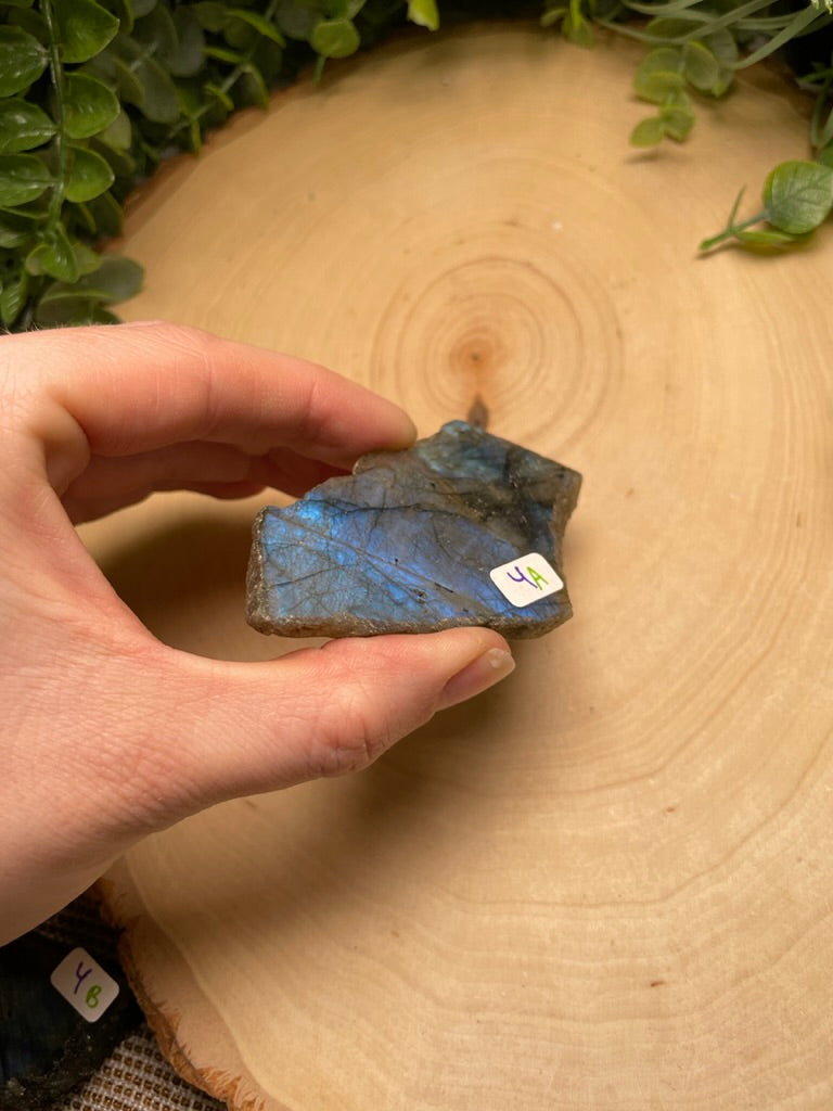 Labradorite Half-Polished Slab