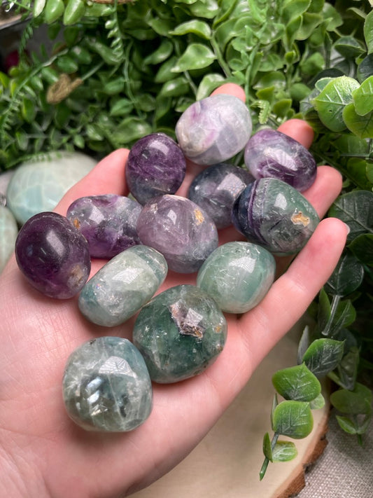 Rainbow Fluorite Tumble