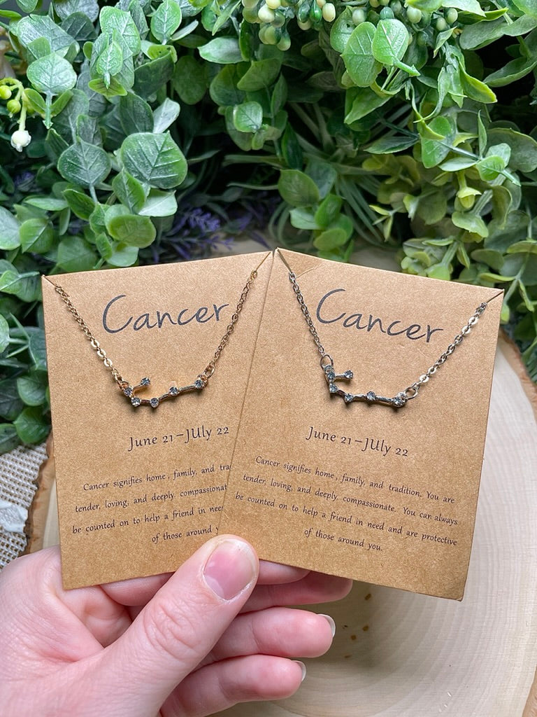 Cancer Constellation Necklace