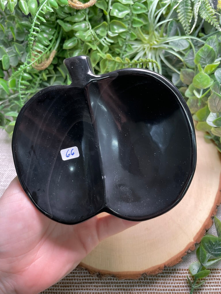 Obsidian Apple Dish