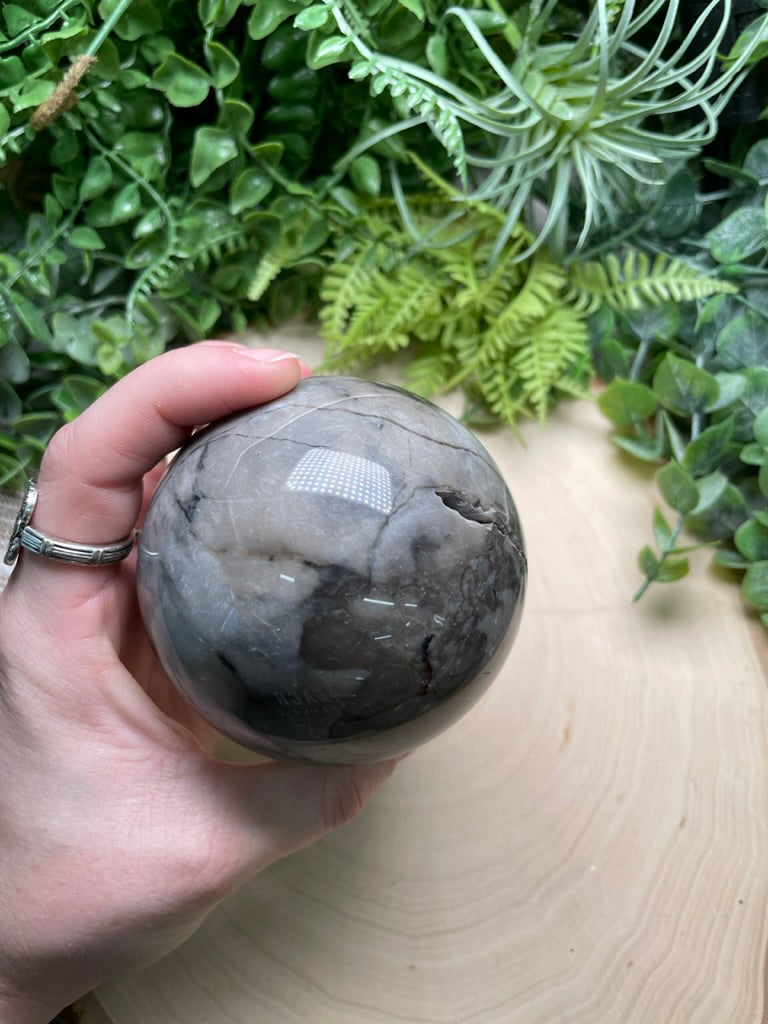 Volcano Agate Sphere