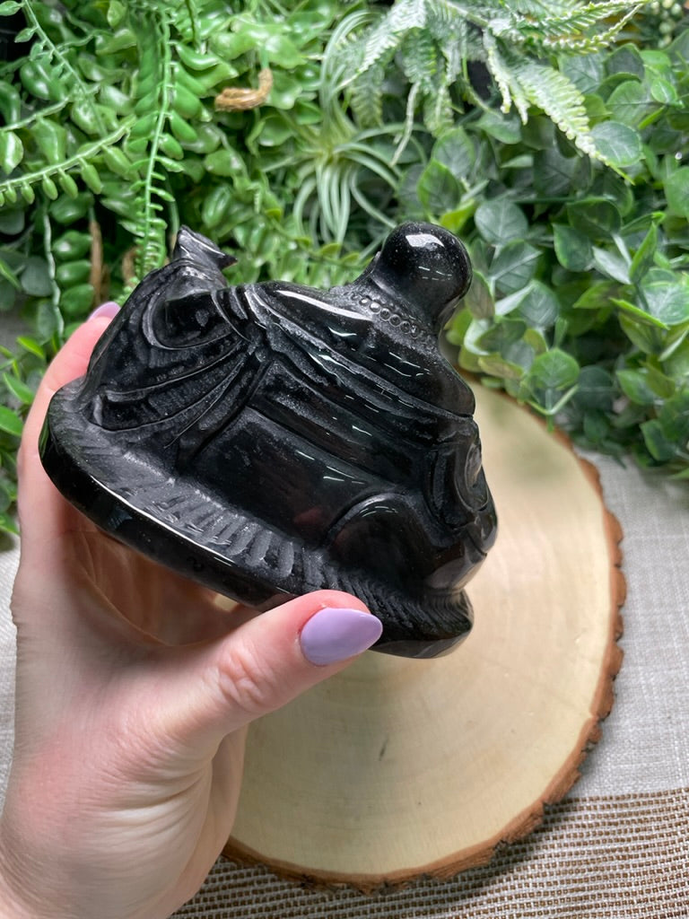 Obsidian Buddha