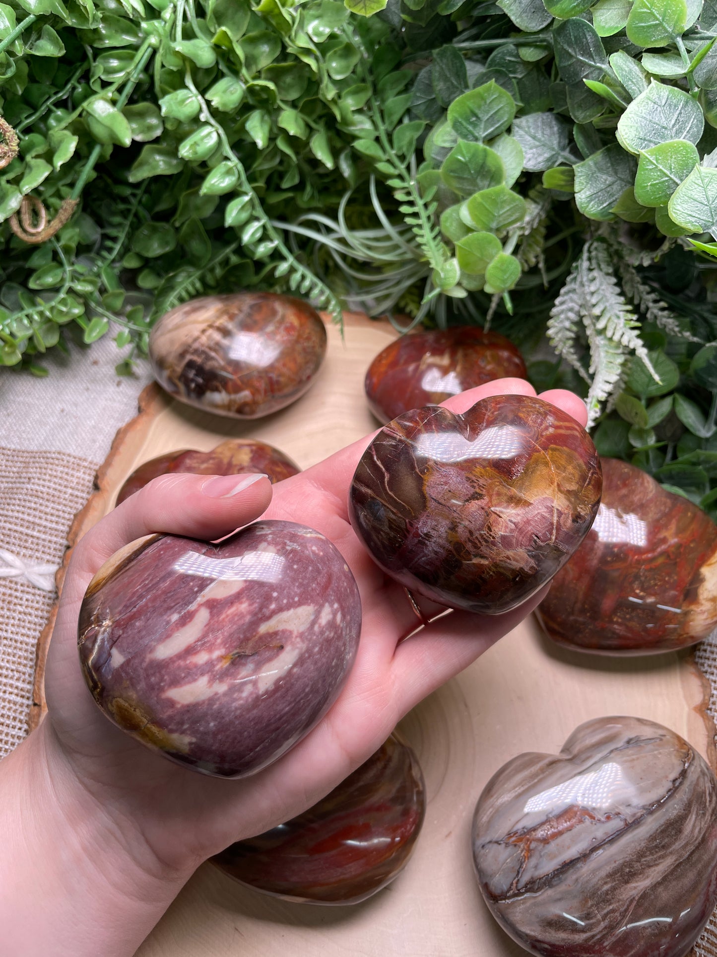 Petrified Wood Heart