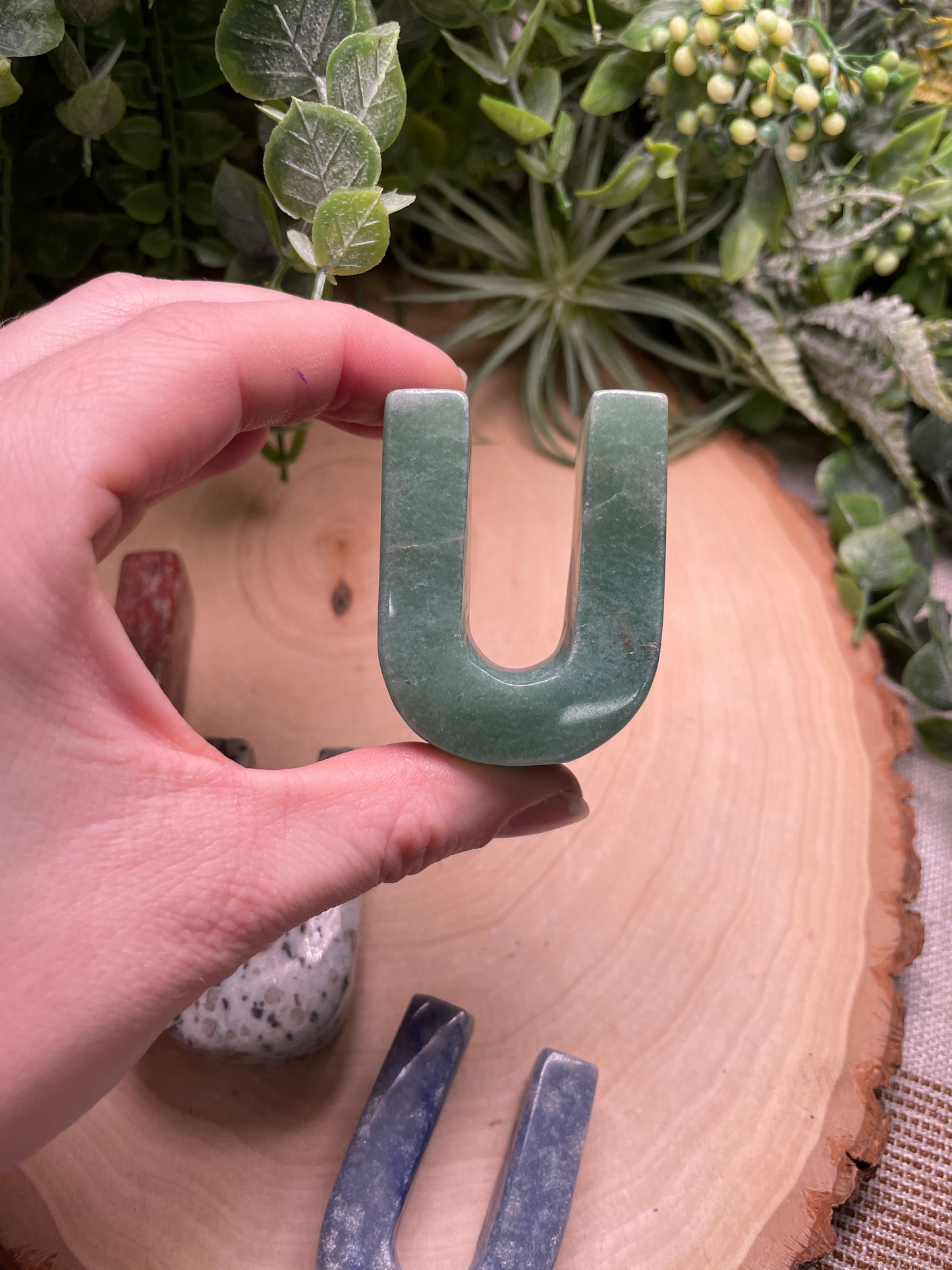 Crystal Letter "U"