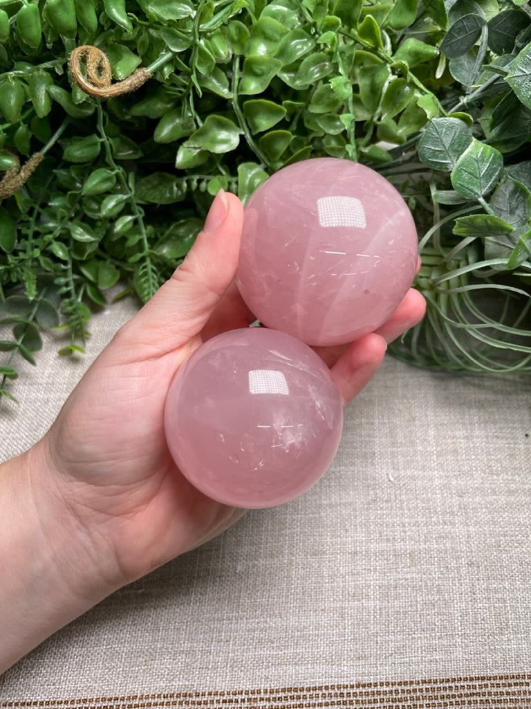 Rose Quartz Sphere