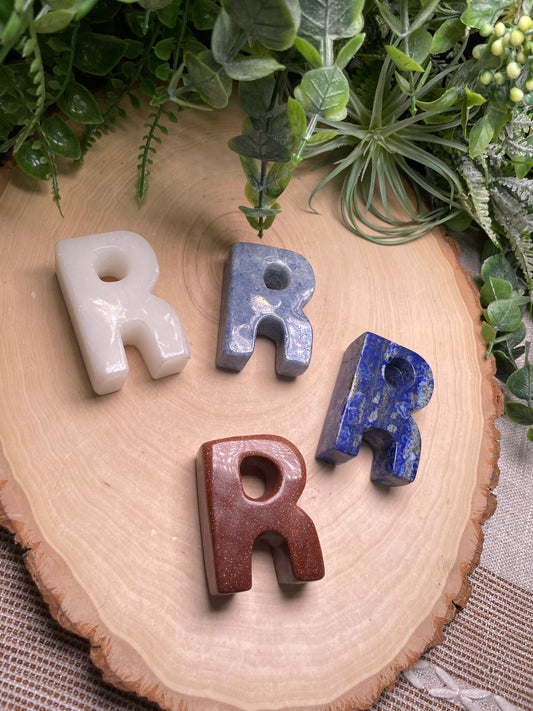 Crystal Letter "R"