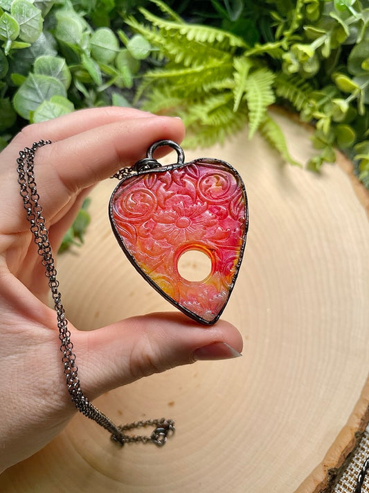 Resin Planchette Necklace