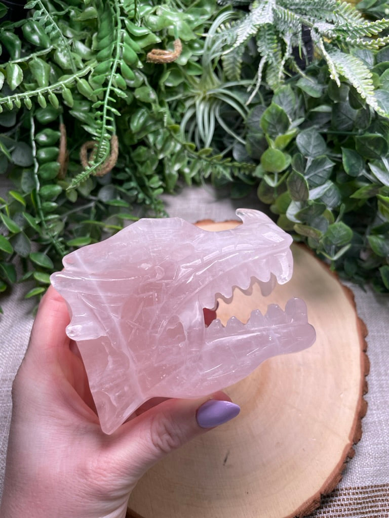 Rose Quartz Dragon