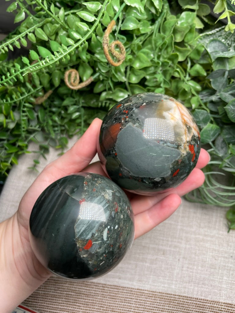 African Bloodstone Sphere