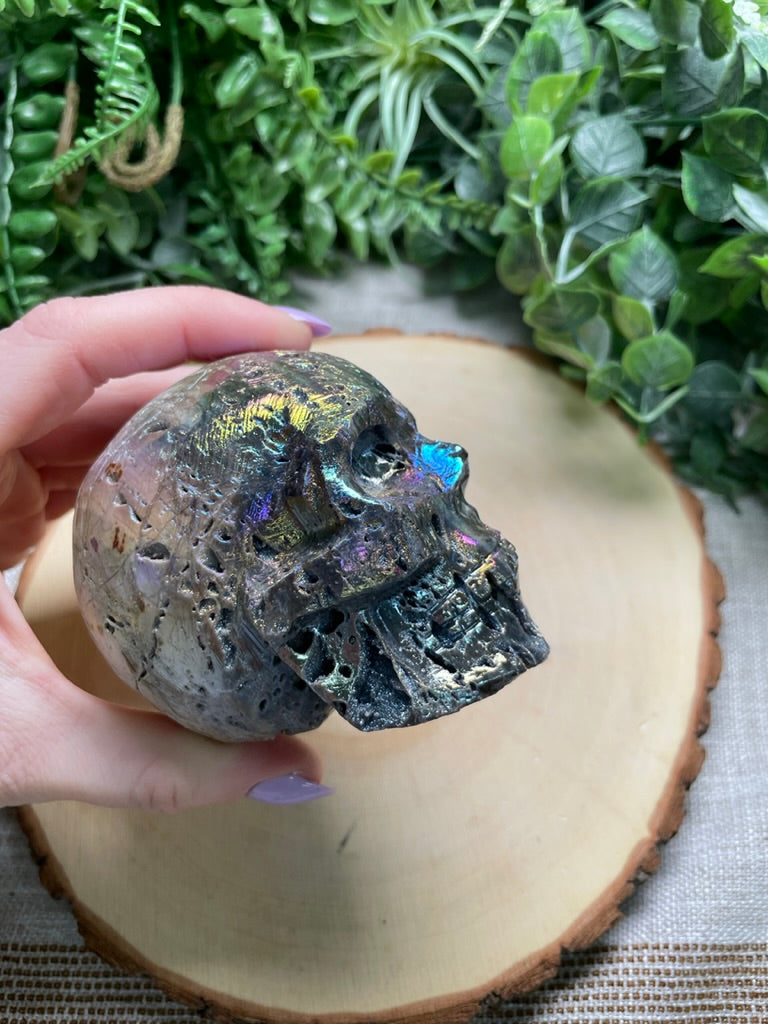 Aura Sphalerite Skull