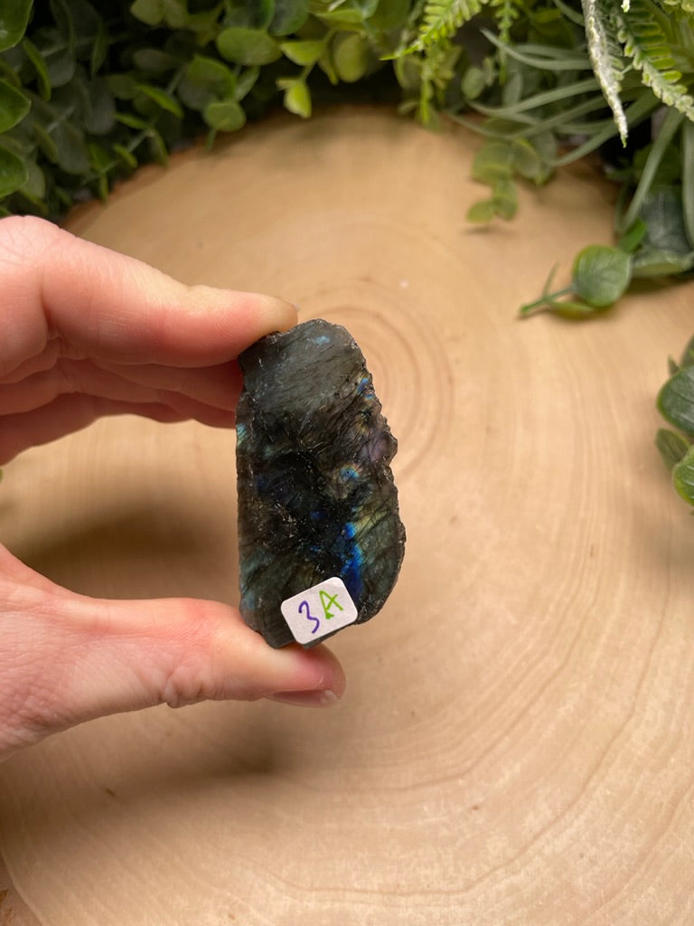 Labradorite Half-Polished Slab