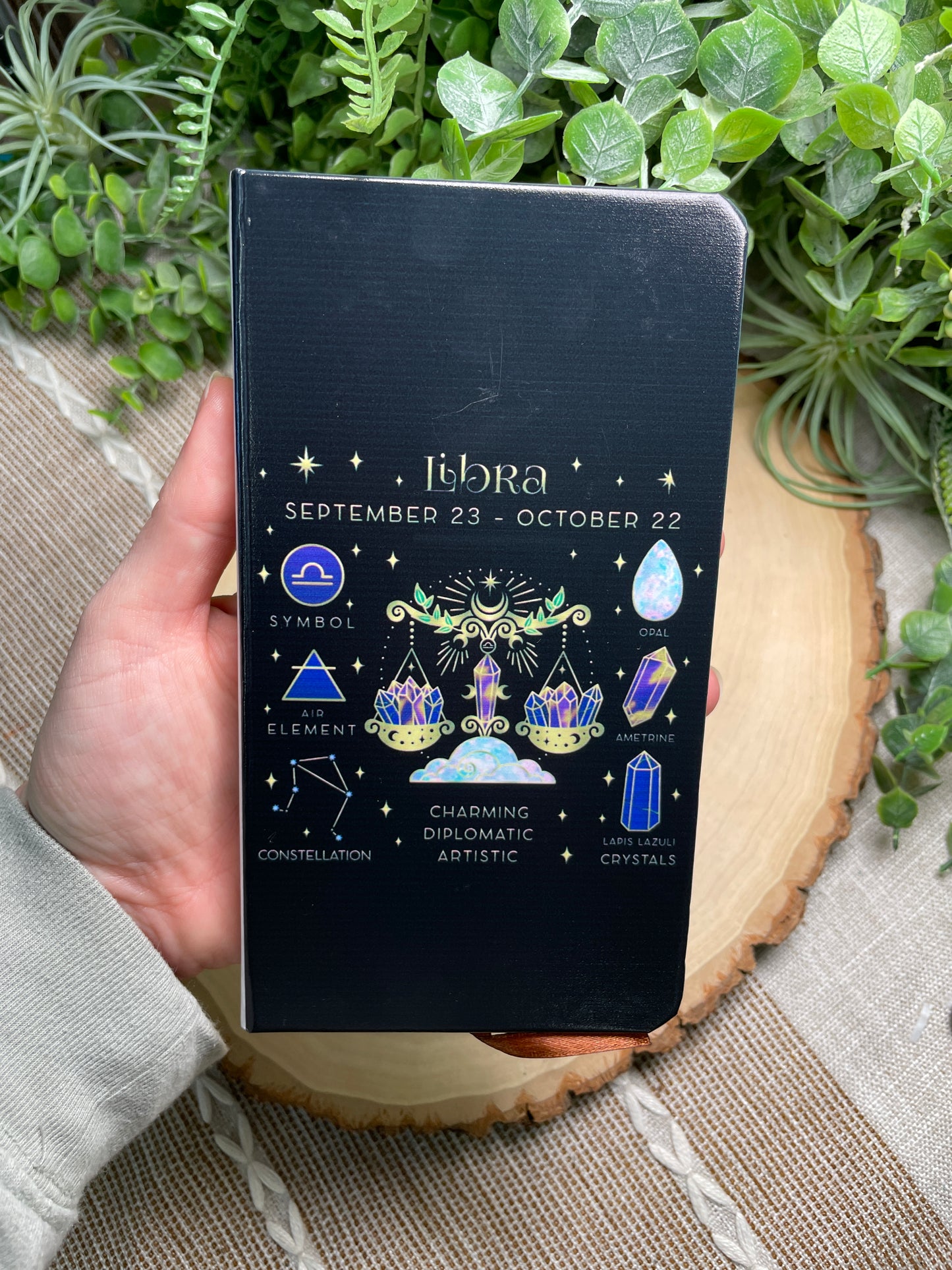 Zodiac Sign Notebook (all 12 signs available)