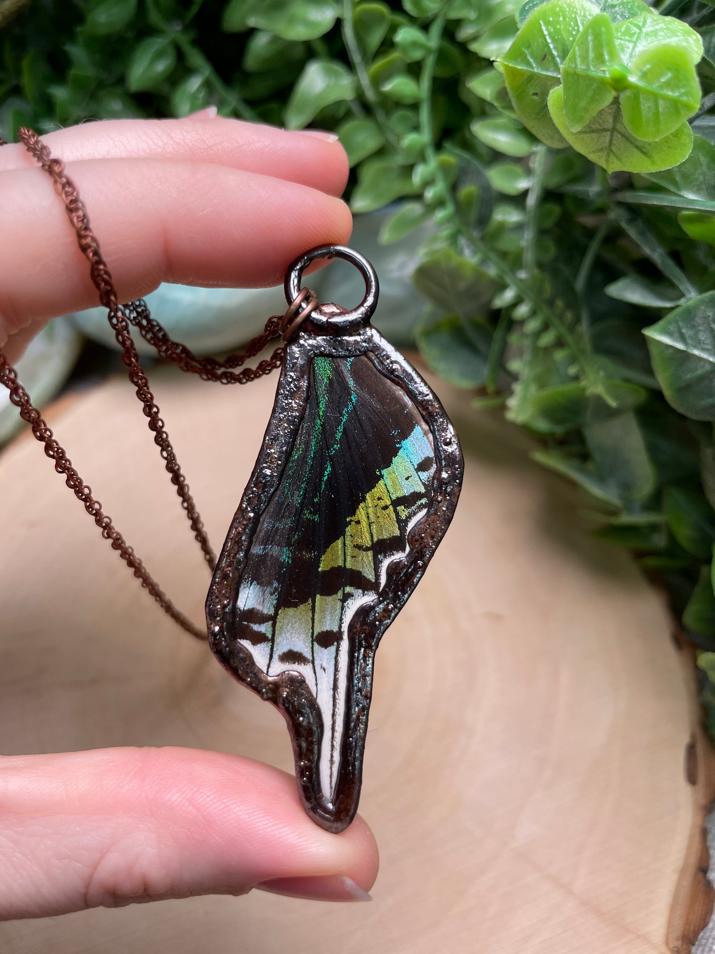 Goddess Butterfly Wing Necklace