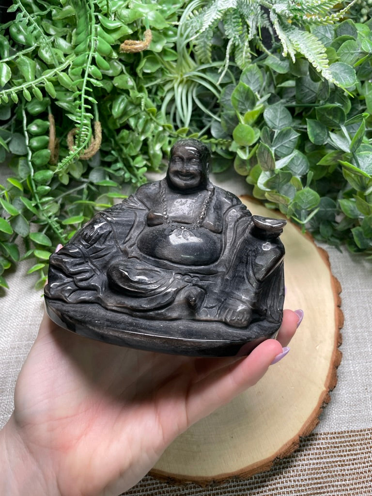 Obsidian Buddha